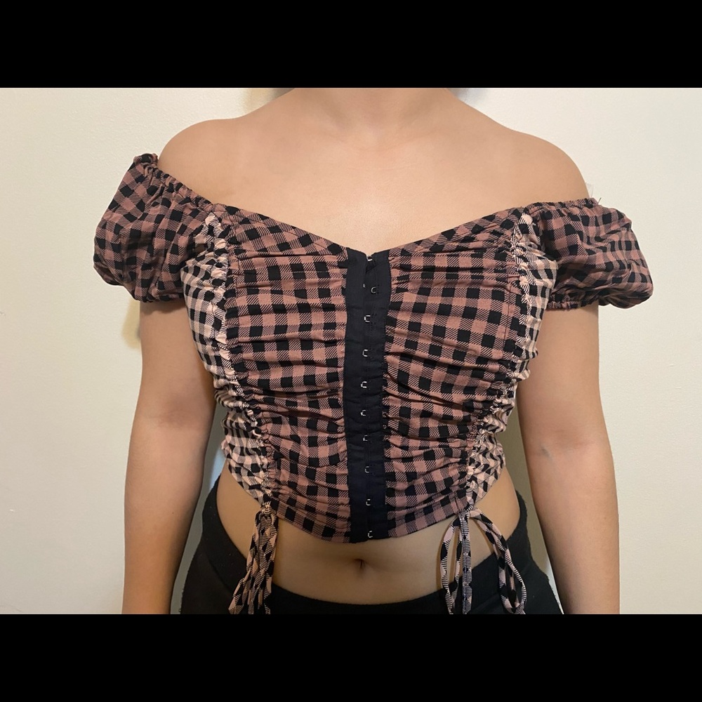 Stripped crop top
